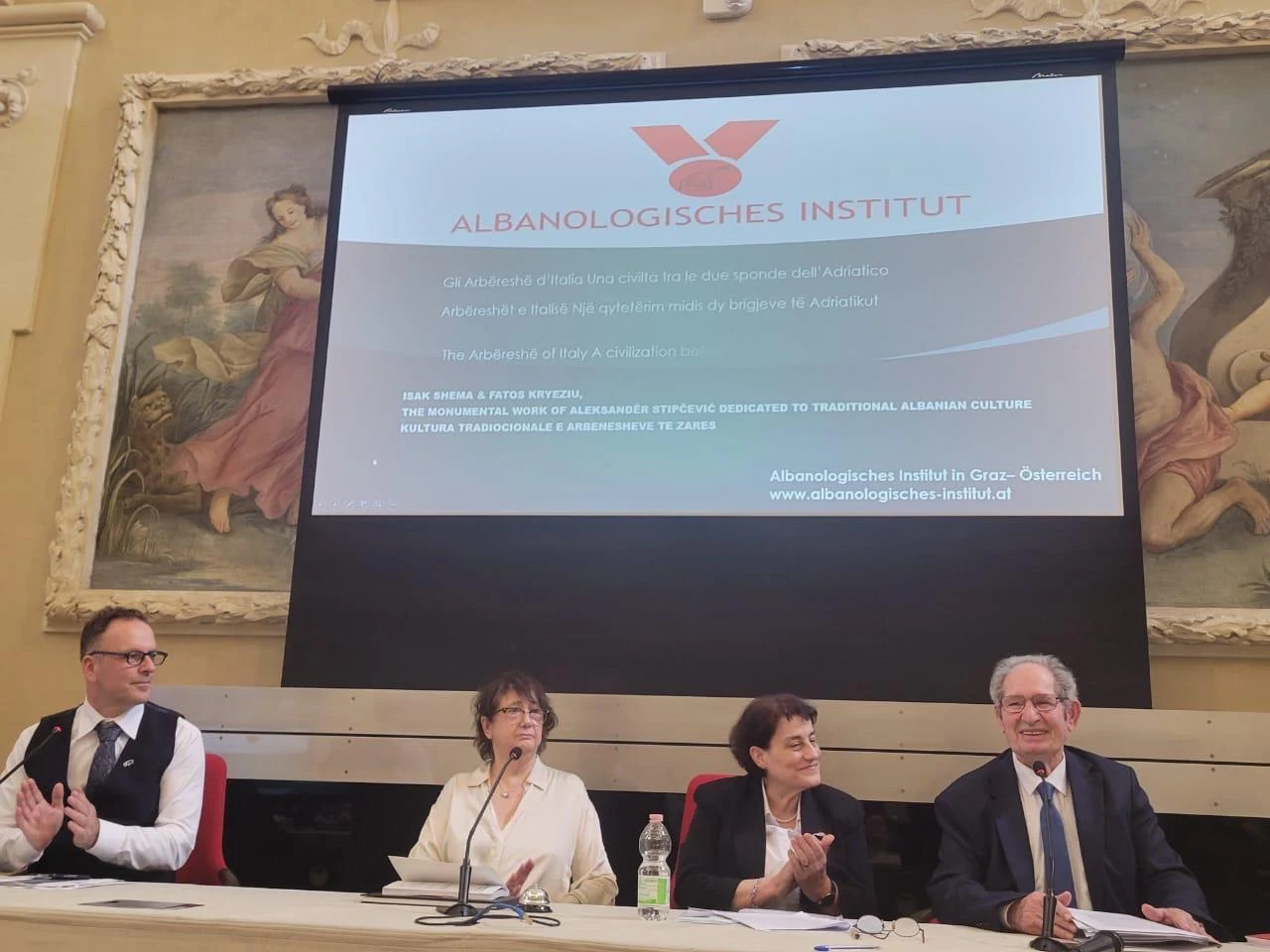 Podiumsdiskussion des Albanologischen Instituts
